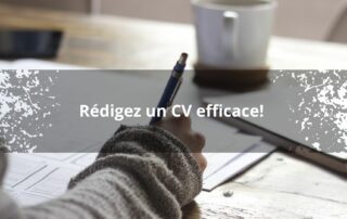Conseils pour la rédiger un CV efficace
